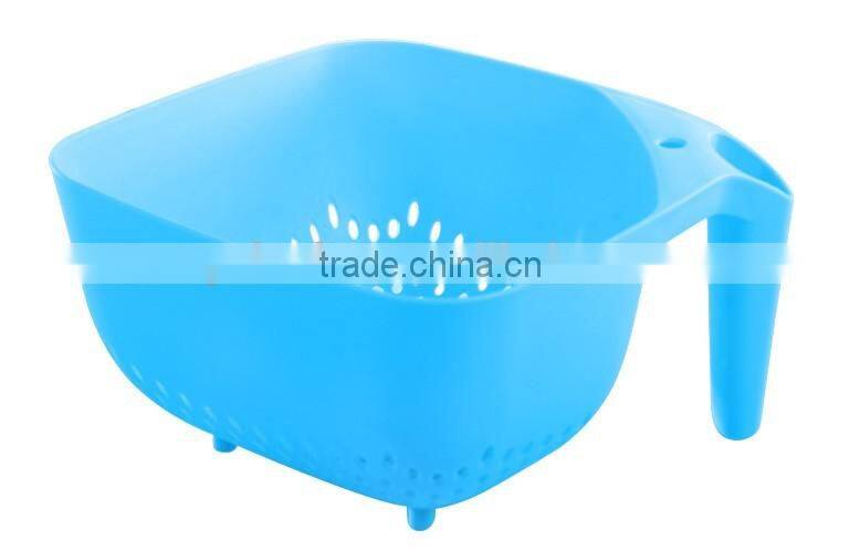 new design plastic kitchen stainer with handle
