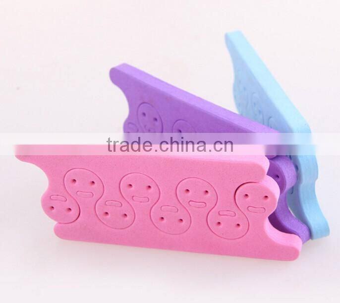 OEM any color shape good quality cheap eva foam toe separator