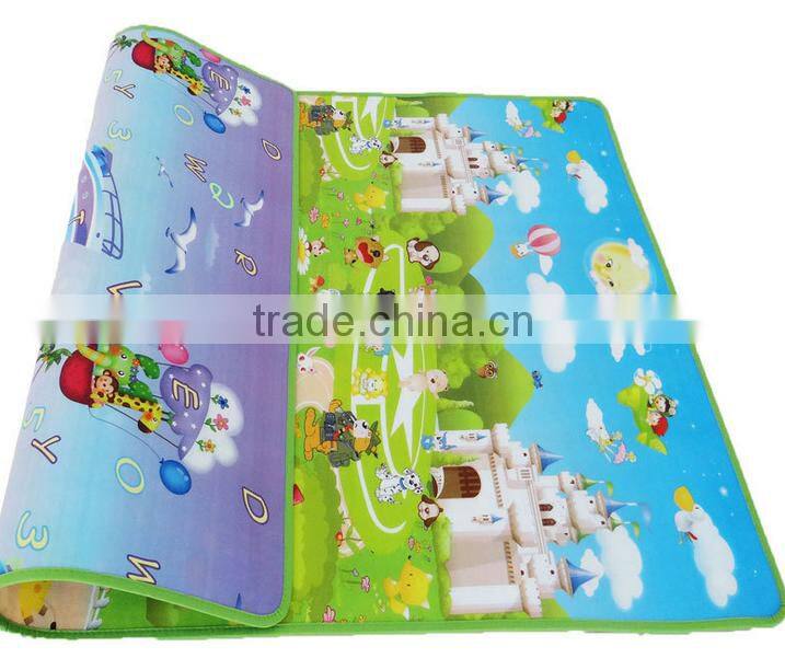 2016 Hot sale epe foam good quality easy clean picnic camping foldable Baby crawling mat