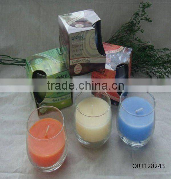 high quality glass candle holder