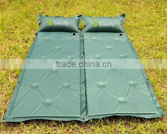factory price airbed Self-Inflating Mat Mattress for Camping