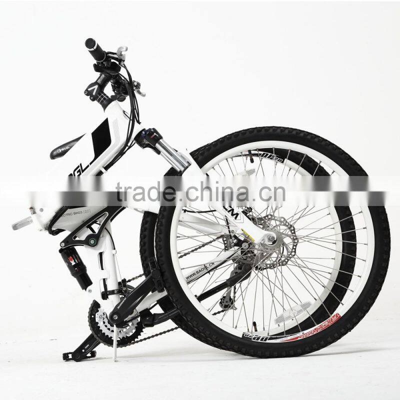 26'' electric bike foldable folding electric mountain bikes for sale