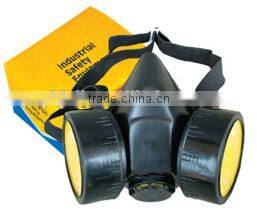 chemical respirator with double filter pot