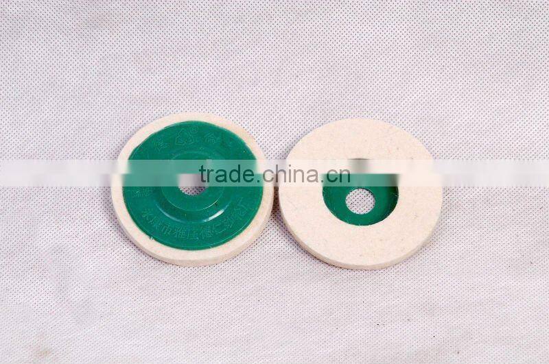 4" wool wheel, felt disc for polishing