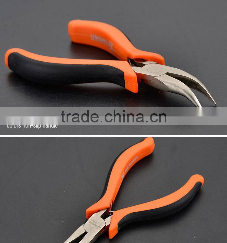 Multi Functional Chrome Vanadium Professional Mini Bent Nose Plier