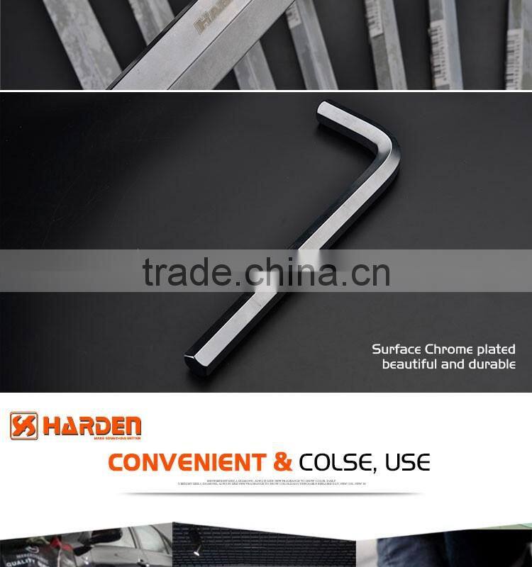Professional Chrome Vanadium Hand Tool Long Hex Key Wrench