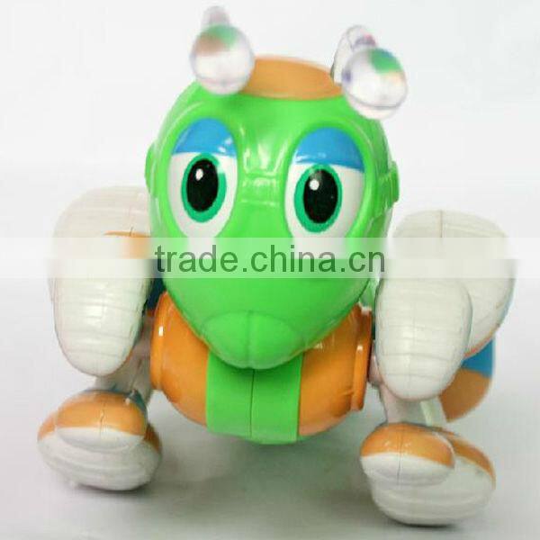 2015 new hot toy product for kids new and hot electric animal toy, cute plastic insect toy for baby