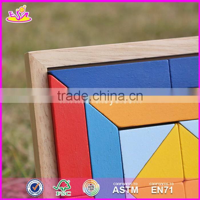 2017 New design 20 pieces educational wooden blocks for toddlers W13A127