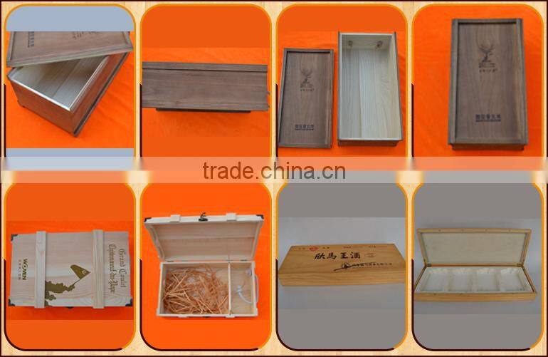 Amazing Painted Wood Wine Box /Wedding Gift