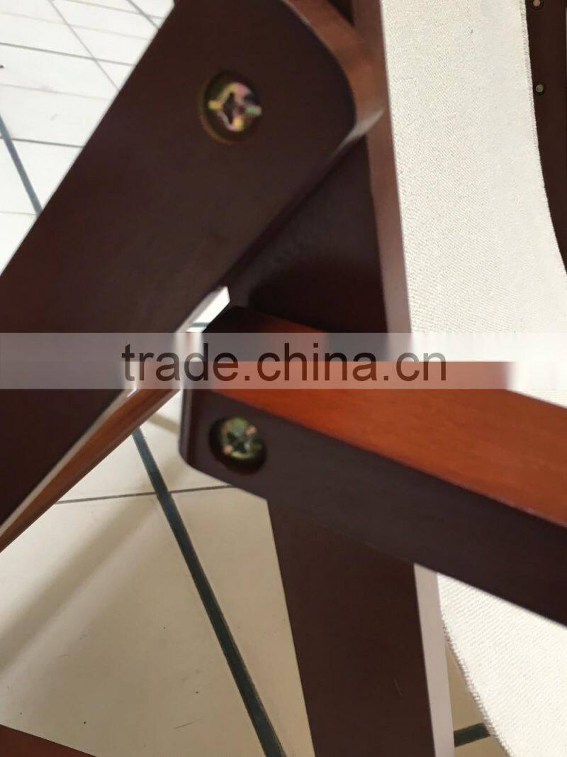 Folding 4-adjustable Wooden Chair Wood Beach Chair