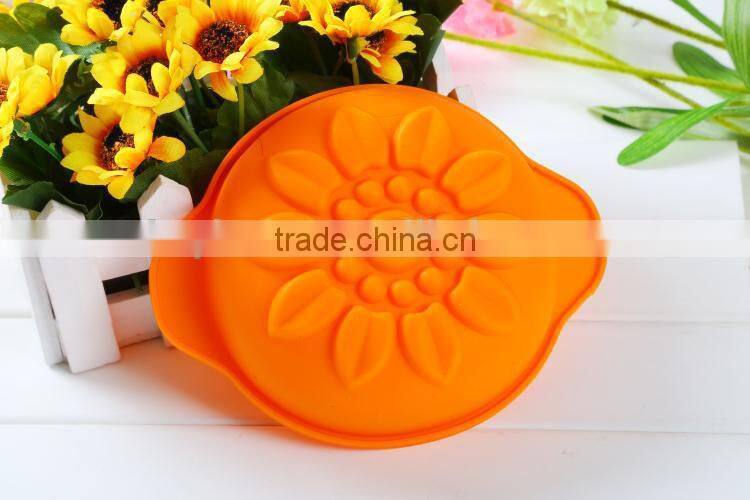 Sunflower Birthday Party Cake Silicone Mold Silicone Bakeware Bowl