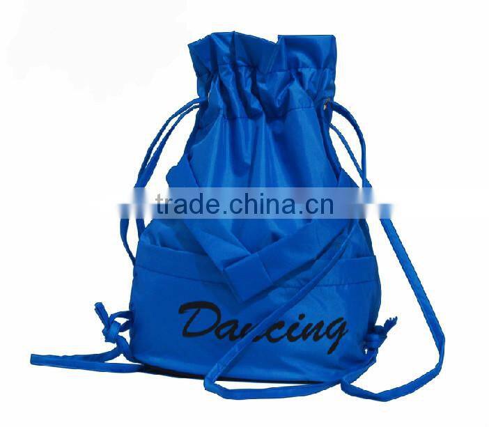 Cute Small Drawstring Dance Bag or Backpack for Girls