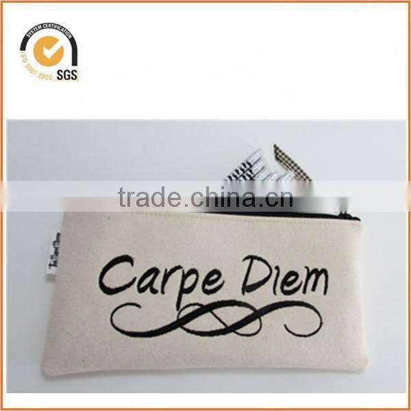 Tapir Snack Bag, Canvas Zipper Pouch,6"x3.3"x1.6" By Chiqun Donggaun CQ-H01052