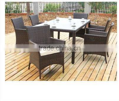 All Weather Rattan Patio Dining Chair Set