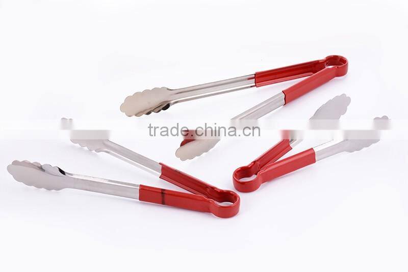 BXZ13 Hot sale High quality kitchen gadgets stainless steel fruit tongs