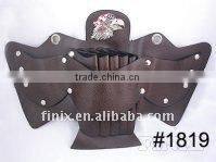 Superior Stylish Eagle-Shaped Leather Salon Scissor Holder