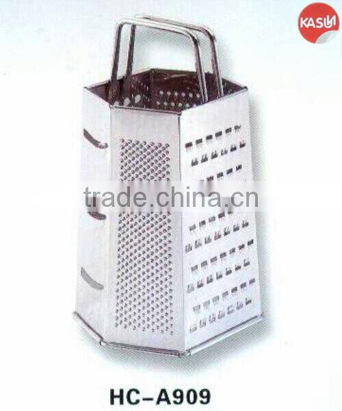 6 sides 9 inch grater ruber nonslip good grip multi purpose kitchen utensil