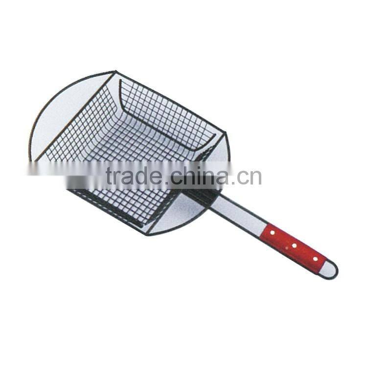 Wire grill vegetable basket