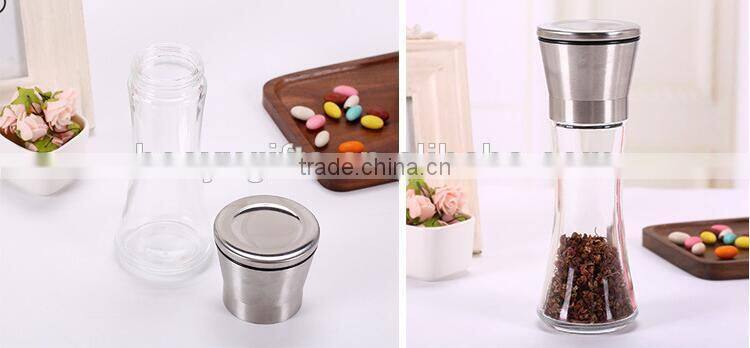 Best Seller Premium Stainless Steel Salt And Pepper Grinder Adjustable Grinder