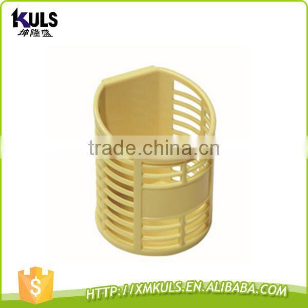 Color ABS plastic stationery pen container small plastic barrel