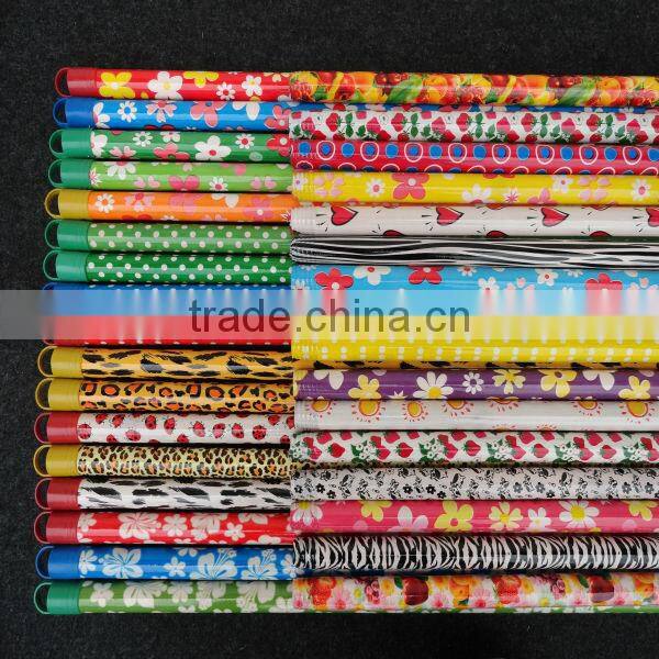 Colorful PVC coated broom stick