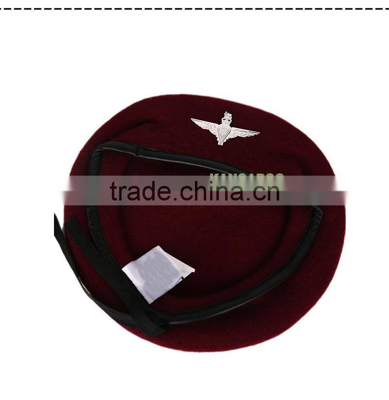 Wholesale Custom Types Of Red Military Berets