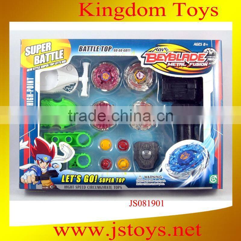 Hot selling flashing peg-top toys for wholesale