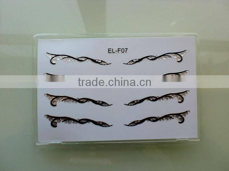 Sexy Temporary Eye Tattoo Eyelid Transfer Eyeliner Shadow Sticker