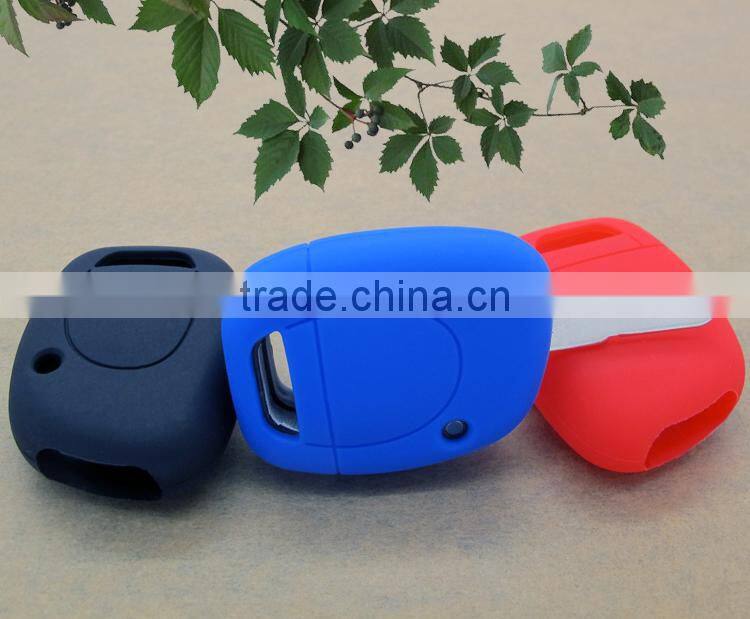 high quality car key cover silicone case holder for renault key case