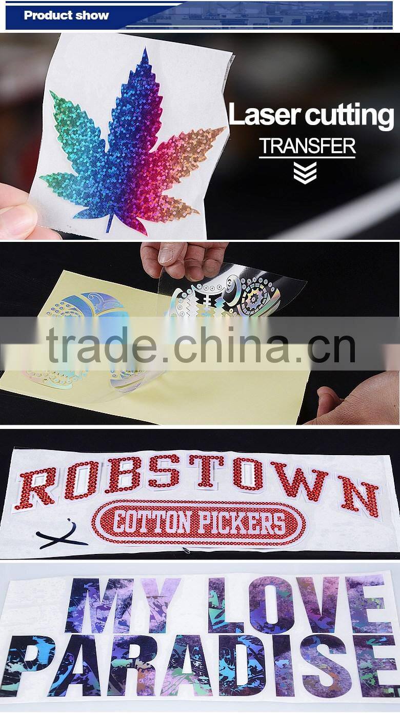 Jiabao laser t shirt heat transfer sticker