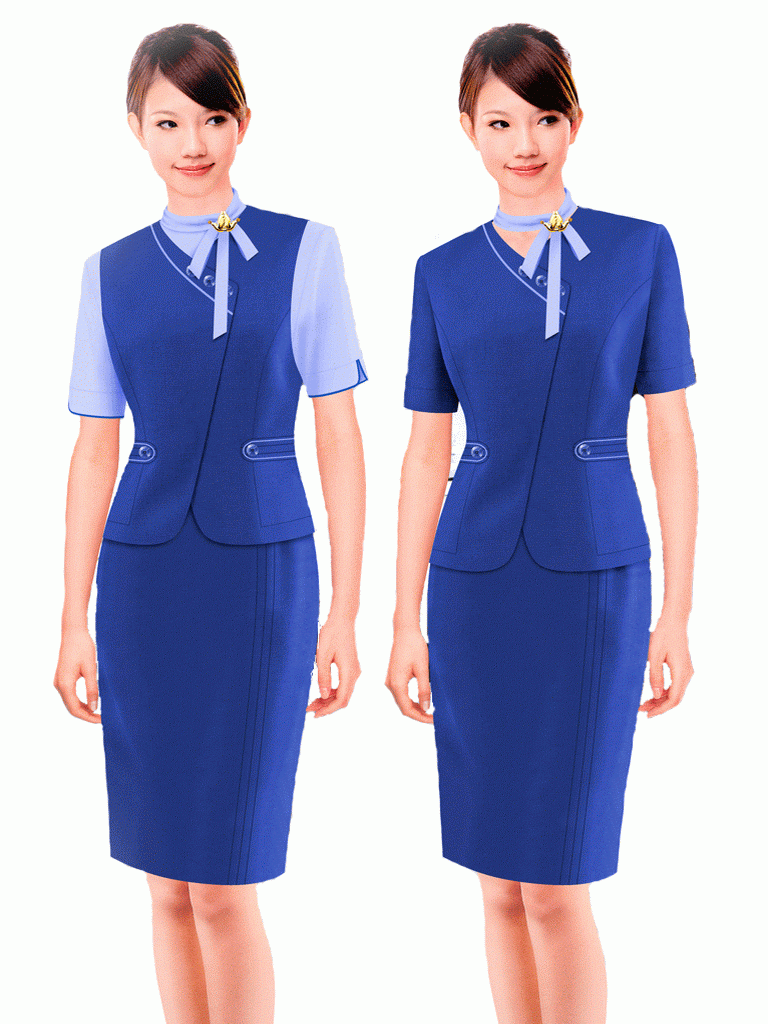 Formal Bank Uniform design for Cashier or Banker OEM manufacturer