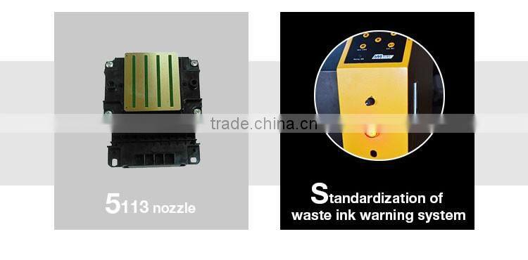 High quality digital 1.8m/6ft fabric roll to roll printing machine