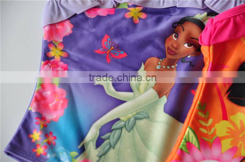 GZY2016 hot sale high quality top brand fashion children stock swimwear