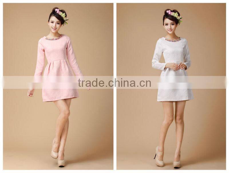 amazing floral jacquard women dress fabric