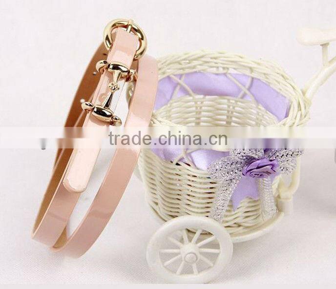 newest lady fashion pu belts