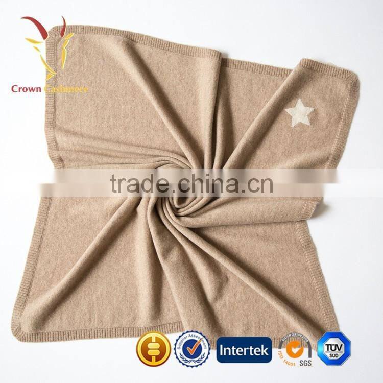 Super Soft Baby Top Star Cashmere Blanket Thick