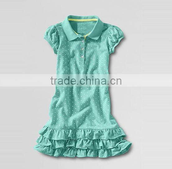 LITTLE GIRLS STRIPED LONG SLEEVE DRESS