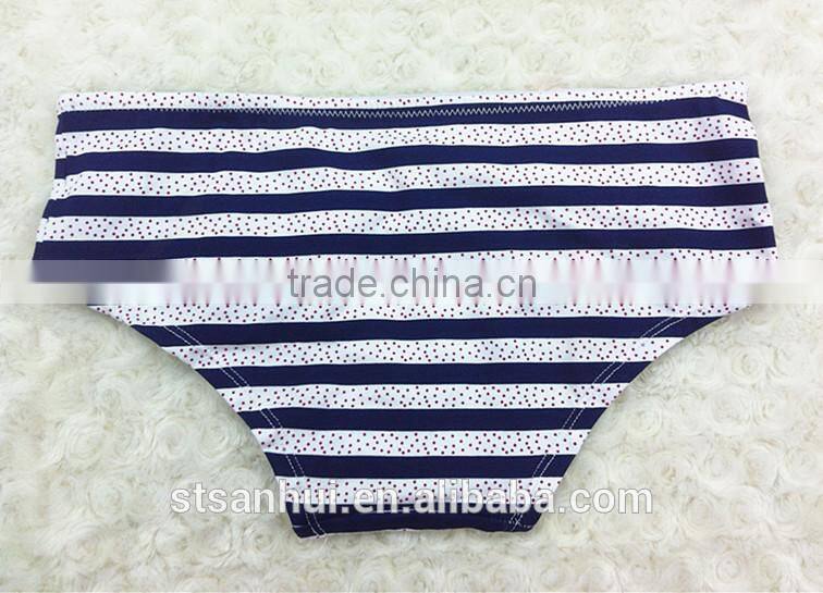 Fancy Stripe printed hot girls showing panties underwear