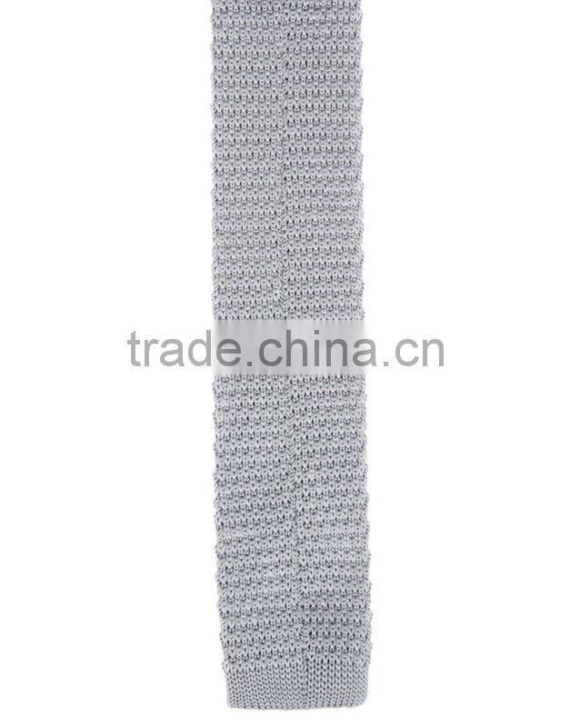 straight end knit tie