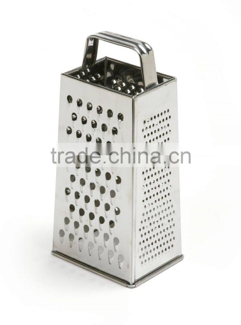 9'' 4 sides Grater Graters Fruit & Vegetable stainless steel grater