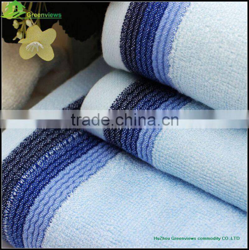 Eco-friendly Soft Bamboo Towel Set Factory Price Gift Bamboo Fiber Towel Set With Customized logo bamboo towel set
