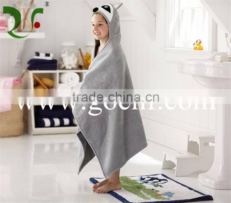 children animal hooded towels for kids