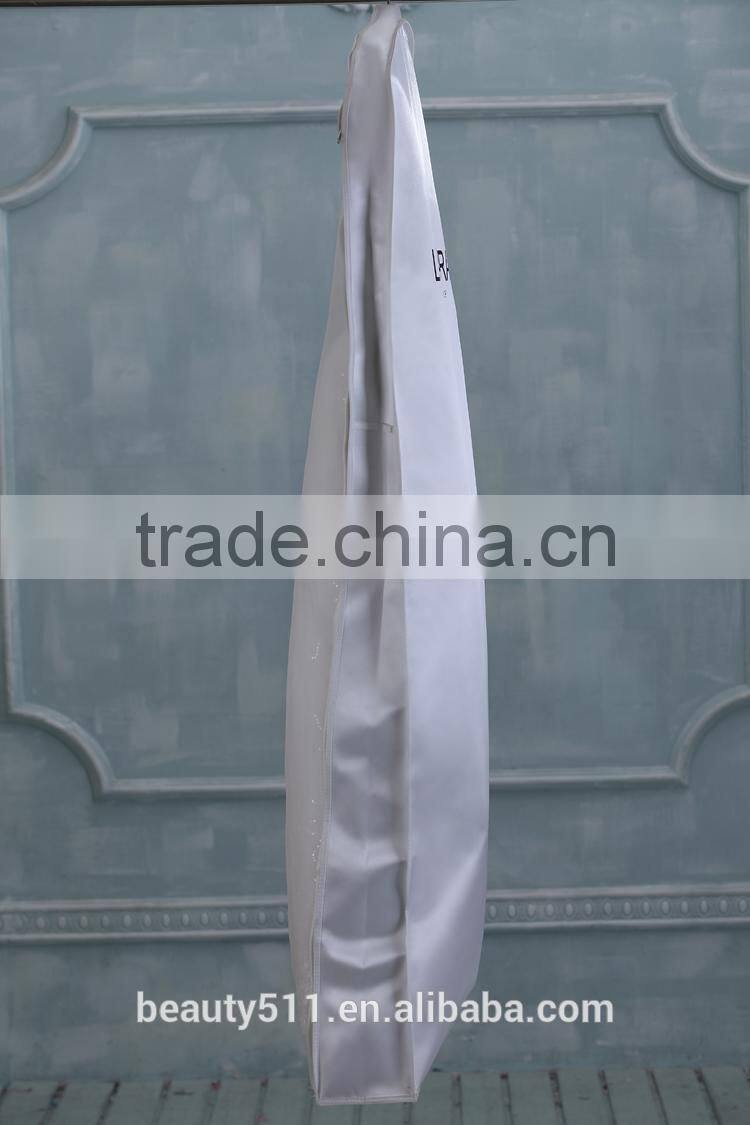 Breathable nonwoven wedding dress garment bag wholesale WB07