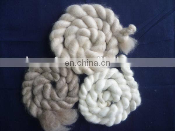 Chinese Raw Wool Top Roving