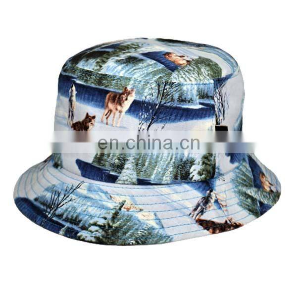 Plain White Cotton Custom Made Bucket Hat Wholesale