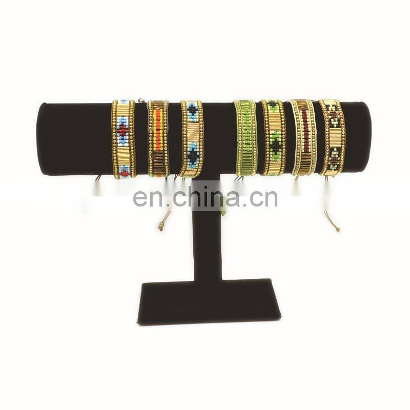 Handmade beaded color brecelet tube glass bead bracelet