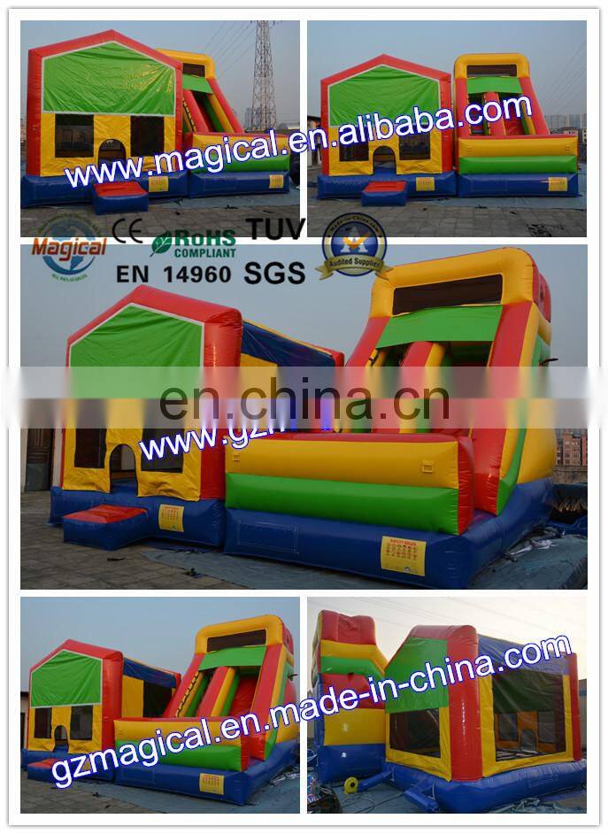 durable bounce house slide combo inflatable bouncy castle for kids