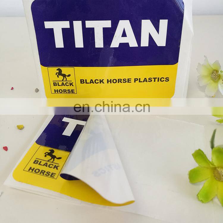 Professional manufacturer customized Piece cutting sticker,custom logo printing self adhesive sticker