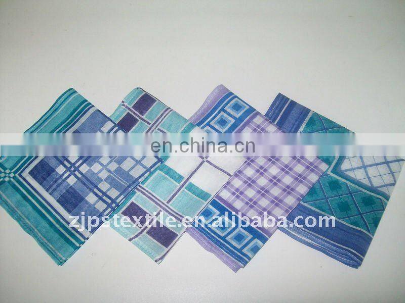 Graceful Purple Soft Silklike Hanky