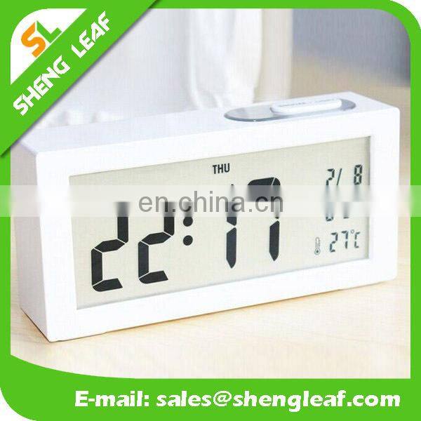 Three-dimensional digital alarm clock Boutique creative cartoon gift alarm clock